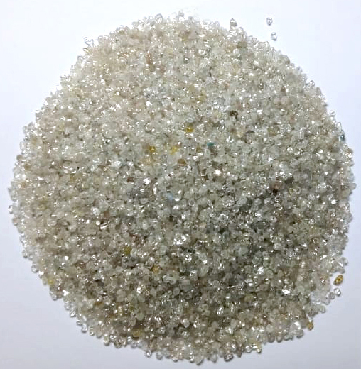 Natural uncut diamonds