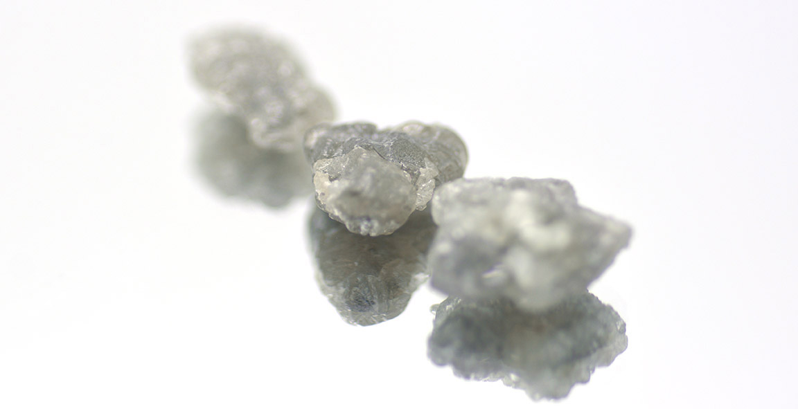 Rough diamonds with reflection