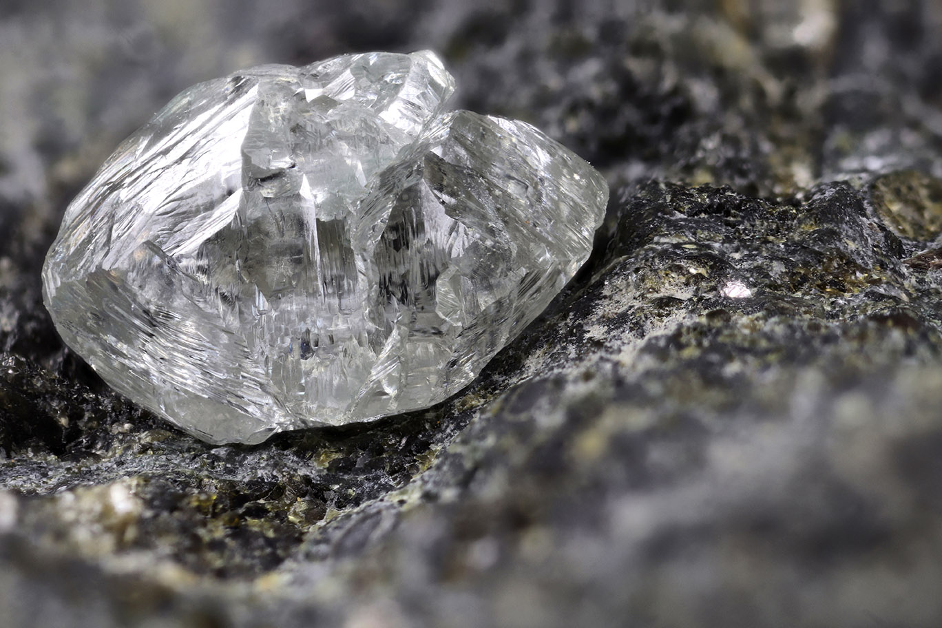 A large natural rough diamond